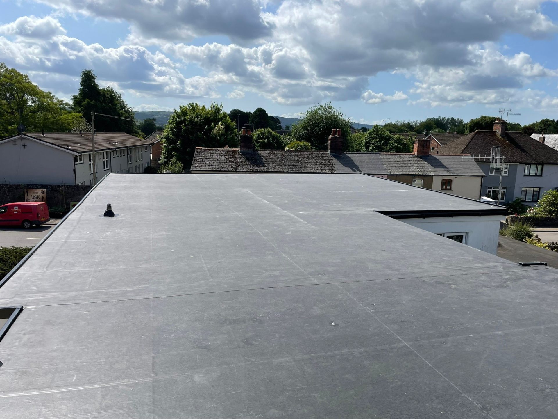 Flat Roofs service by Gwent Roofing — roofer in South Wales