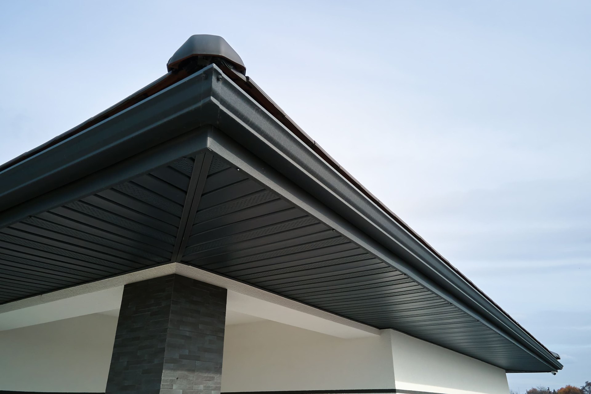 Guttering service by Gwent Roofing — roofer in South Wales